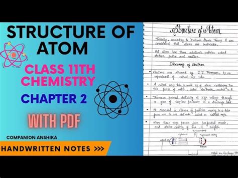 Image result for Class 11 Chemistry Chapter 2 Notes