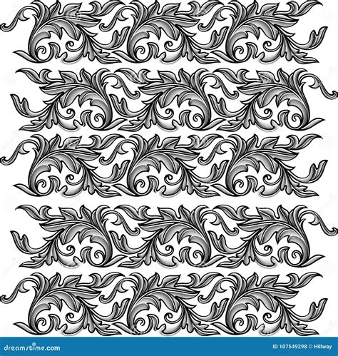 Image result for Vector Baroque Pattern