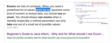 Image result for How to Use Enum Java