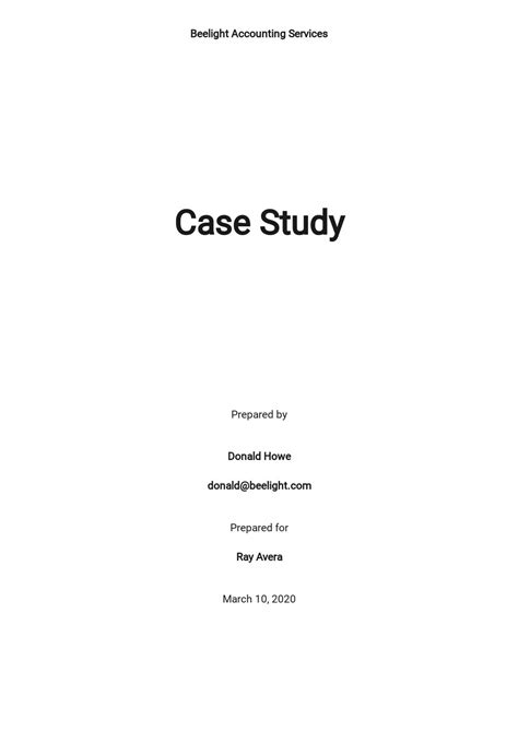 Image result for Case Study Notes Template