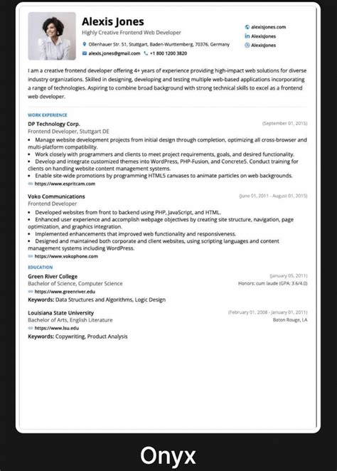 Image result for Single Column Layout