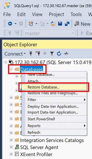 Image result for Restore the Microsoft SQL Server On the Target or Destination Server