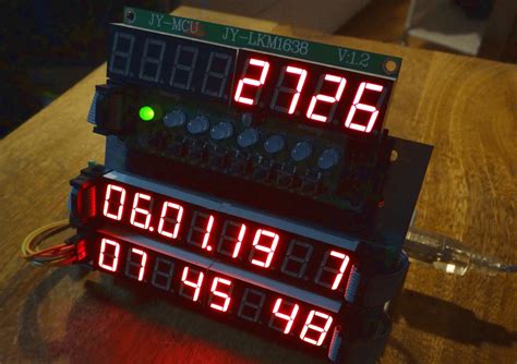 Image result for Digital Clock with Arduino 7-Segment Display
