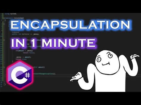 Image result for Example of Encapsulation Code in C#