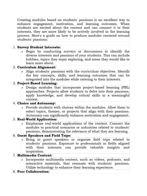 Creating the Self Module Assignment に対する画像結果