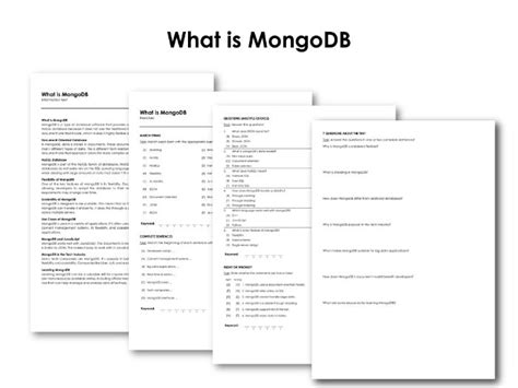 Understanding MongoDB に対する画像結果