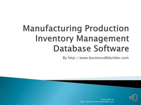 Toradh íomhá ar Database Management System for Coating Manufacturing