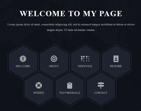 Toradh íomhá ar CSS Top Menu