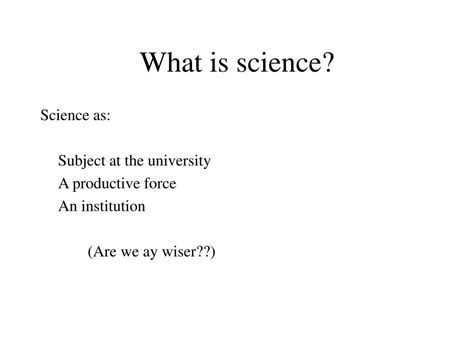 Image result for Explain What Science Is