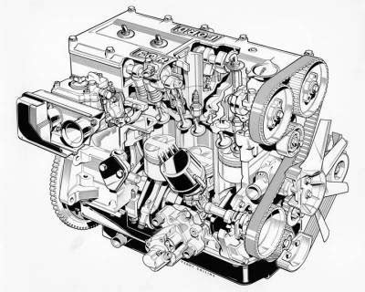 Afbeeldingsresultaten voor Ford BDA Engine