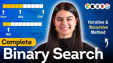 Image result for Iterative Binary Search