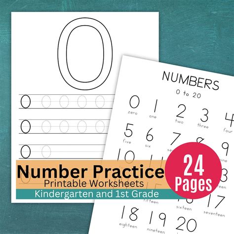 Image result for Number Practice Worksheets