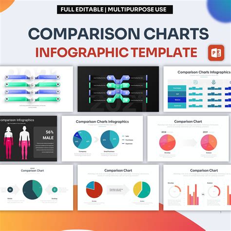 PowerPoint SmartArt Comparison Chart に対する画像結果