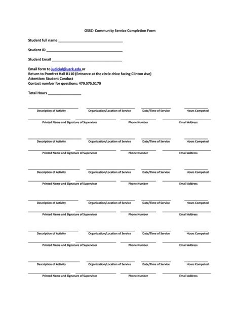 Image result for Completion Letter Format Community Service