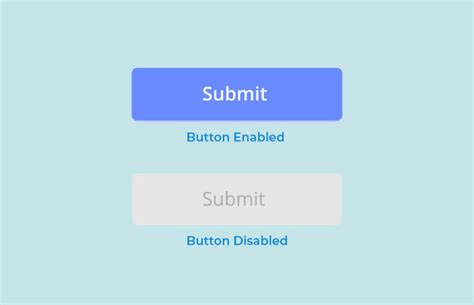 Image result for HTML Disabled Button Styling