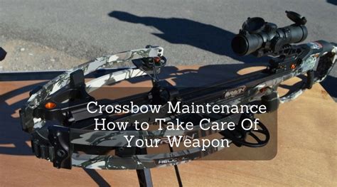 Image result for Crossbow Maintenance
