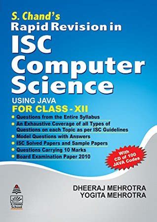 Image result for ISC Class 12 Computer Science Book