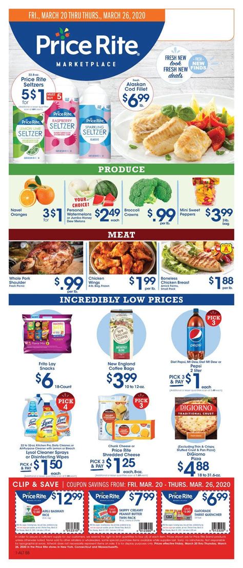Toradh íomhá ar Price Rite Weekly Ad