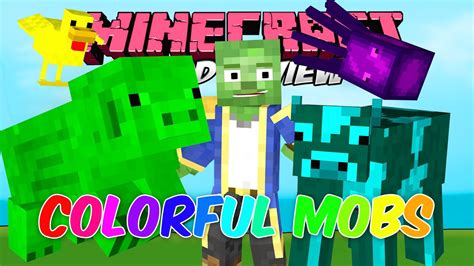 COLORFUL MOBS MOD 1.7.10 | Encuentra a los mobs "Shiny" y colorea xD ...
