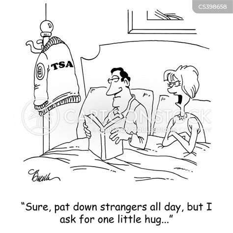 Image result for Pat-Down Cartoon Image