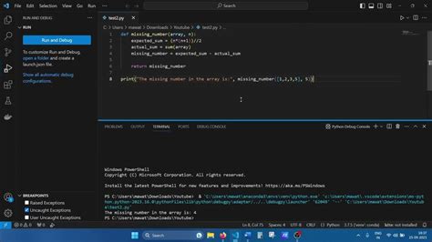 Toradh íomhá ar Missing Number in Array Gfg Solution in Java