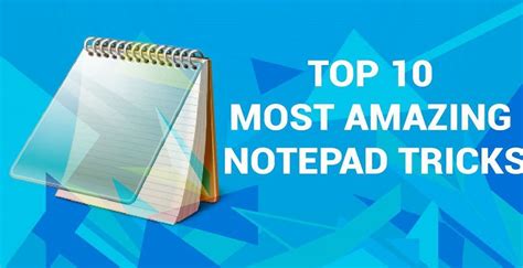 Image result for Notepad Tricks