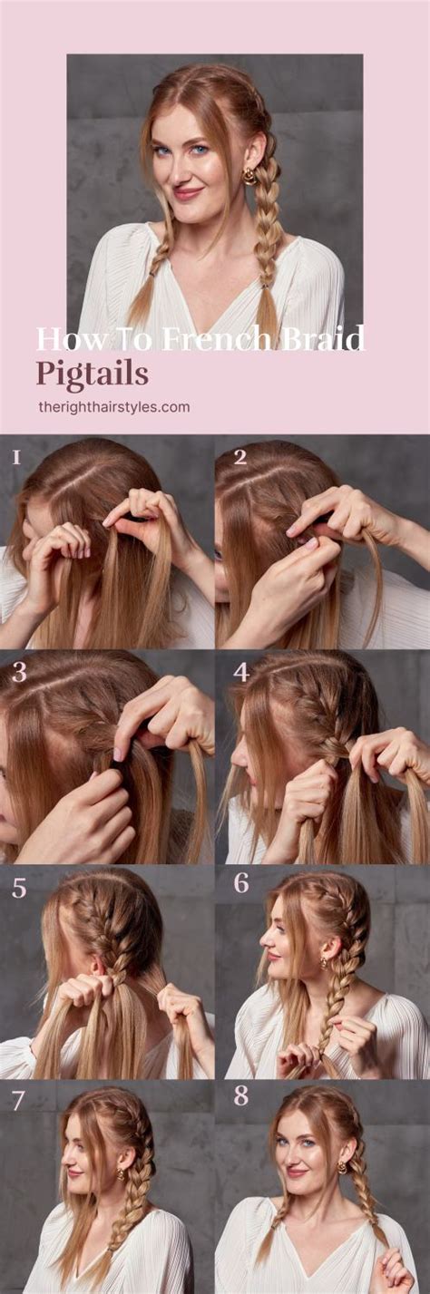 Image result for French Braid Hair Tutorial