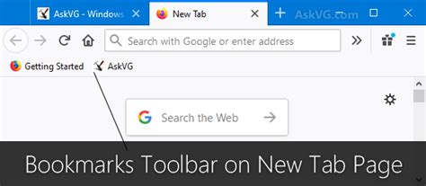 Image result for Bookmarks Toolbar Install