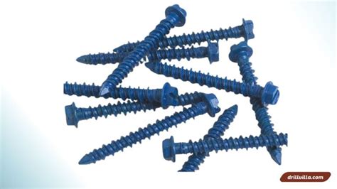 Concrete Screws Tapcon Drill Bit Size Chart 的图像结果
