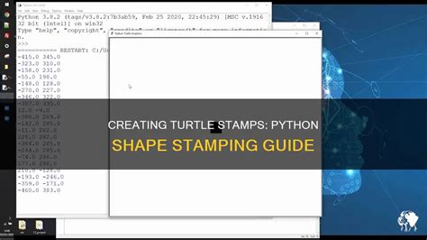 Toradh íomhá ar Python Turtle Stamp Shapes