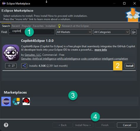 Toradh íomhá ar GitHub Co-Pilot Eclipse Privacy Settings