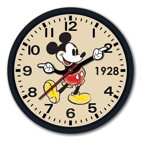 Image result for Home Made Mickey Mouse Wall Clock Ideas