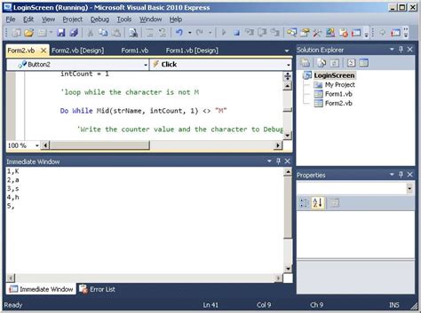 Image result for Visual Basic Program Example