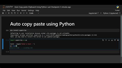 Python Projects Copy and Paste に対する画像結果