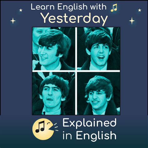 Image result for Words to the Song Yesterday