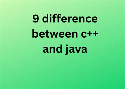 Toradh íomhá ar Difference Between C and Java Ppt Presentation
