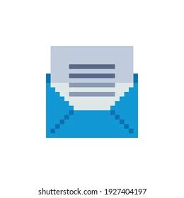Image result for 8-Bit Envelope Icon