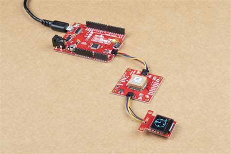 Toradh íomhá ar Arduino Red Board Clock Code