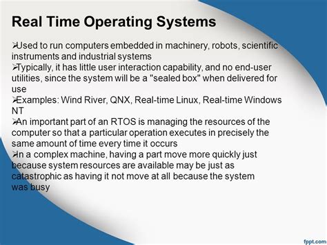 Image result for Pic of Examples of Real-Time OS