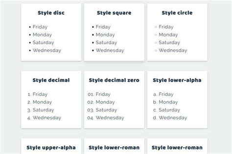 Image result for HTML List Design Template
