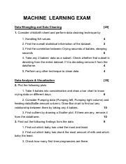 Image result for Machine Learning Exam PDF