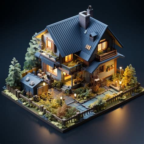 Image result for 3D Model House Design Box