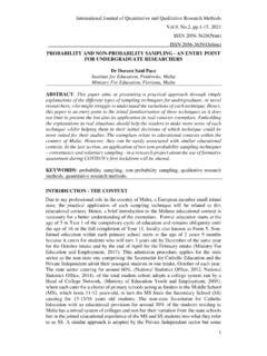 Image result for Probability and Non Probability Sampling Method PDF