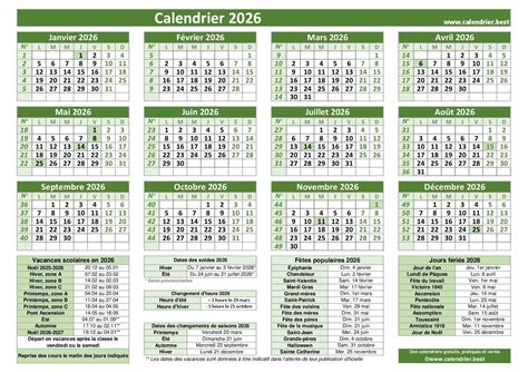 Image result for Calendrier 2026 Québec