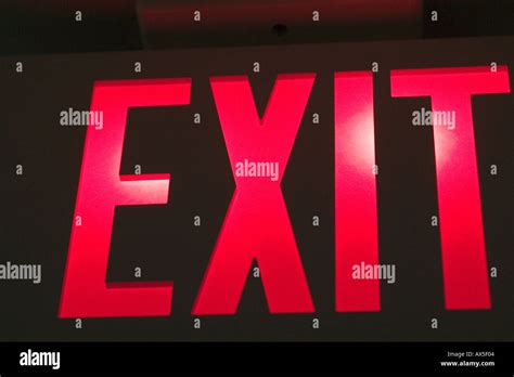 Exit Sign Red Text に対する画像結果