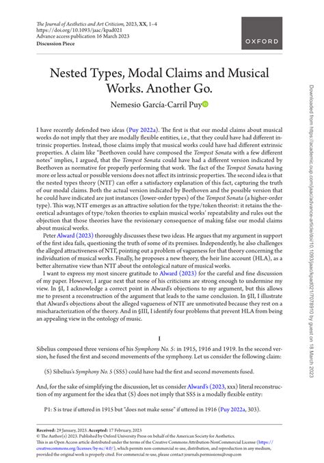 Nested Data Modal に対する画像結果