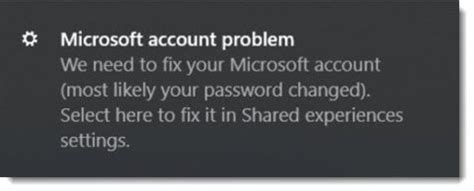 Image result for Microsoft Account Update Message