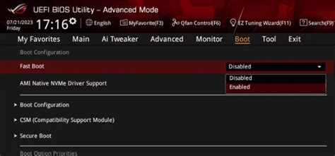 Image result for How to Turn Off Fast Boot Asua