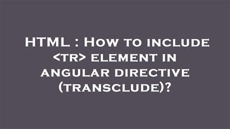 Image result for Why We Use TR In.html