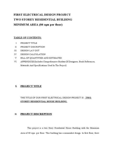 Image result for Project Quality Plan Template Electrical Engineering